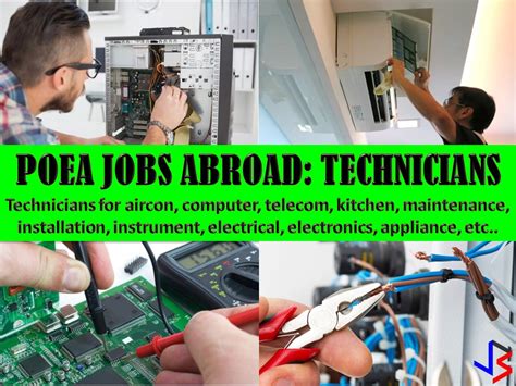 technician jobs in POEA .